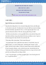 Đề thi giữa kì 2 Văn 11 Chân trời sáng tạo - Đề số 7